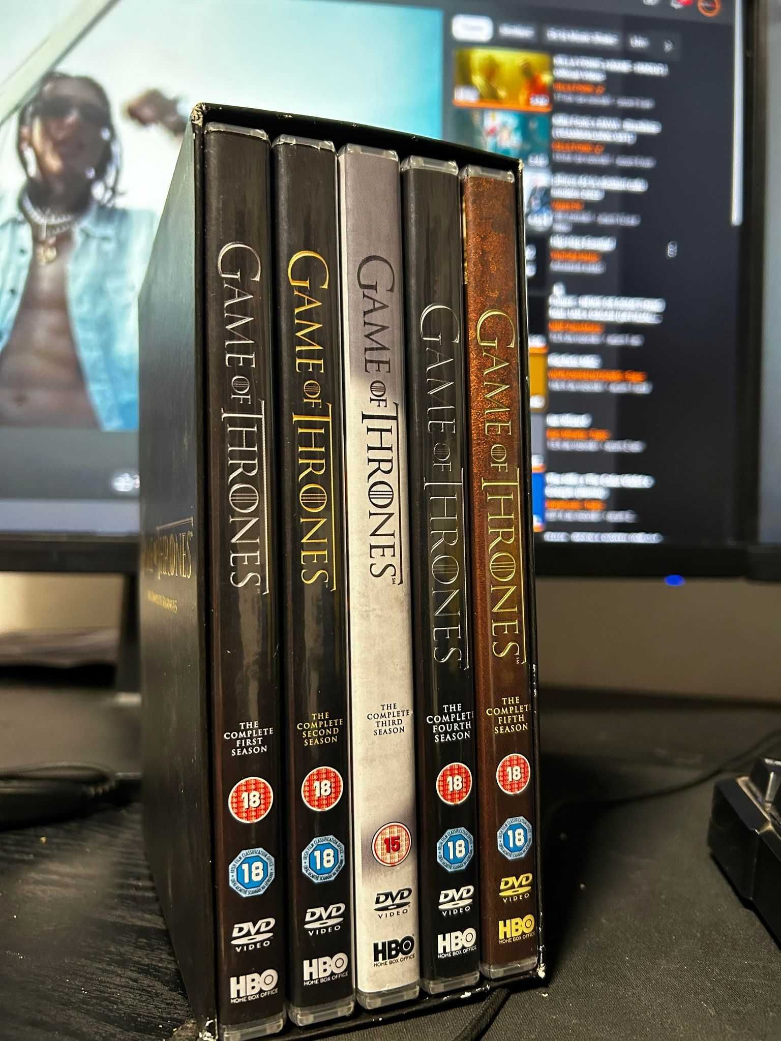 Game of Thrones The Complete Seasons 1-5 DVD (2016) Sean Bean