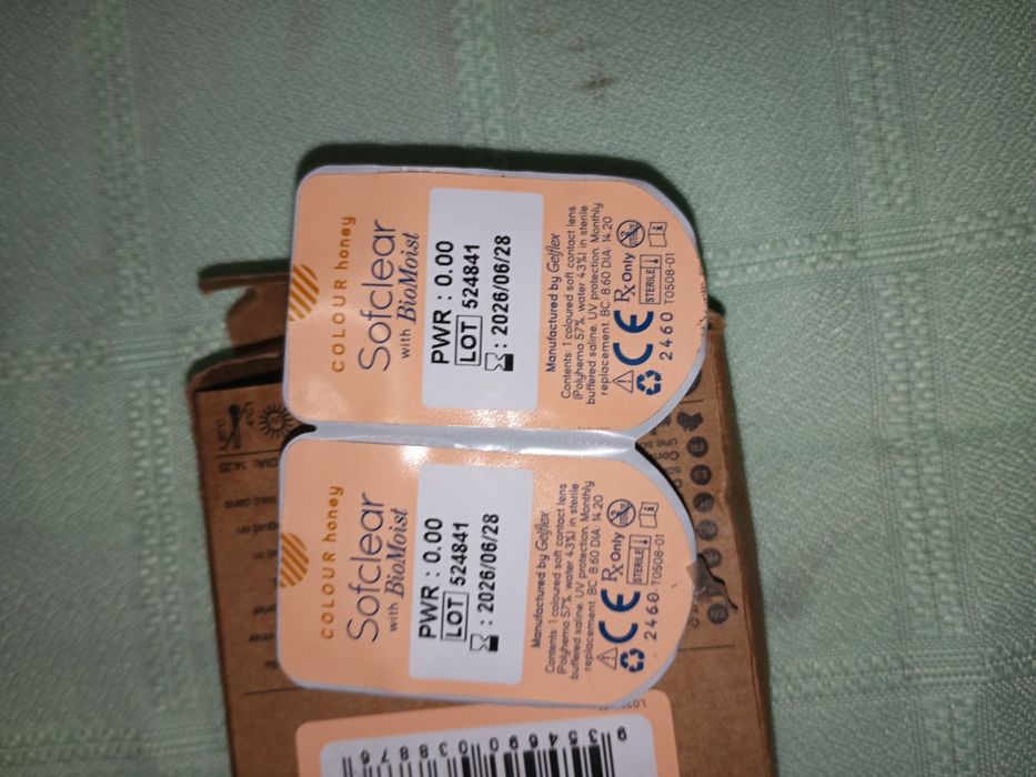 Lentile colorate fara dioptrii