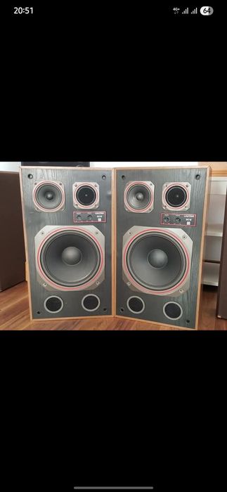 Vand reciver audio Panasonic cu 2 boxe Unitra 90w