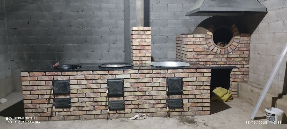 Ochoq tandir pechka barbiku hizmatlari