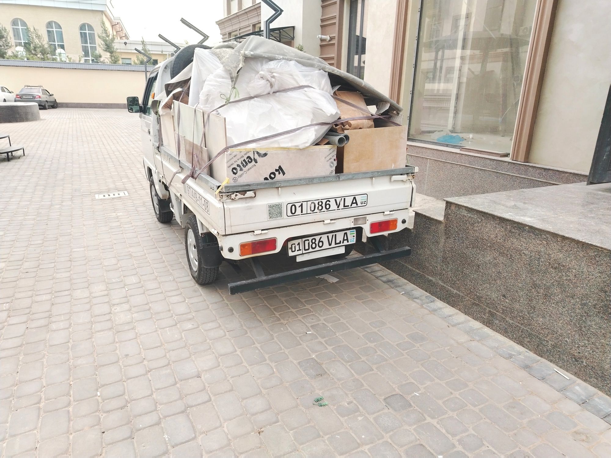 Визов строй мусор