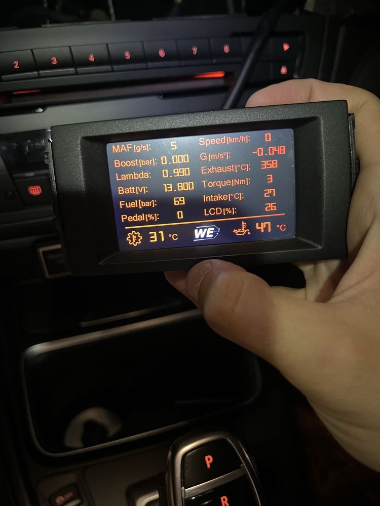Data display bmw f30 f31 parametrii functionare