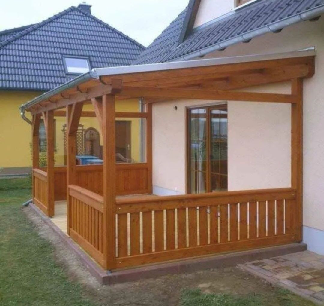 Construcții foișoare terase pergole gărdulețe din lemn 
Suntem o echip