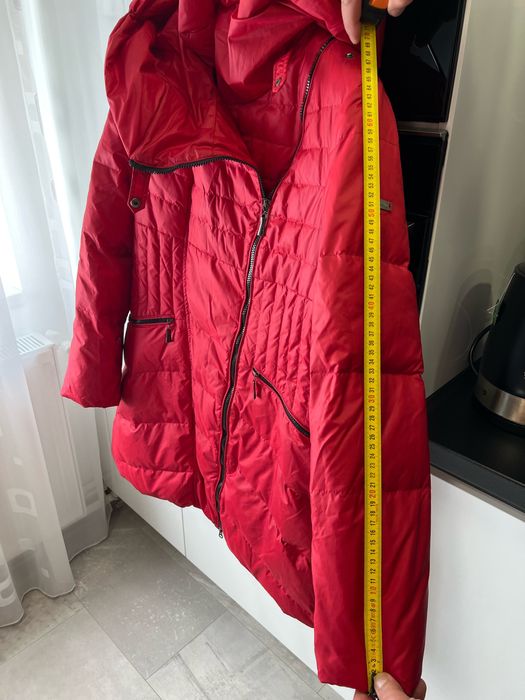 Parka rosie de damă nr.XL(42/44)originala"Discovery"