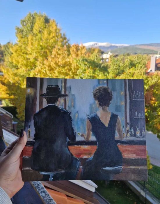 Красива маслена картина