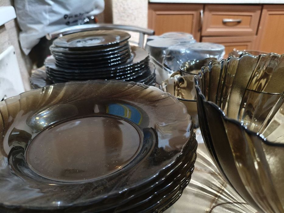 Сервиз Duralex eau rivage set 44 pieces