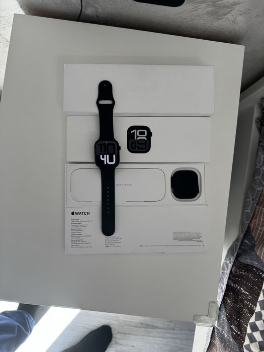 Apple watch seria 10 jetblack 46mm
