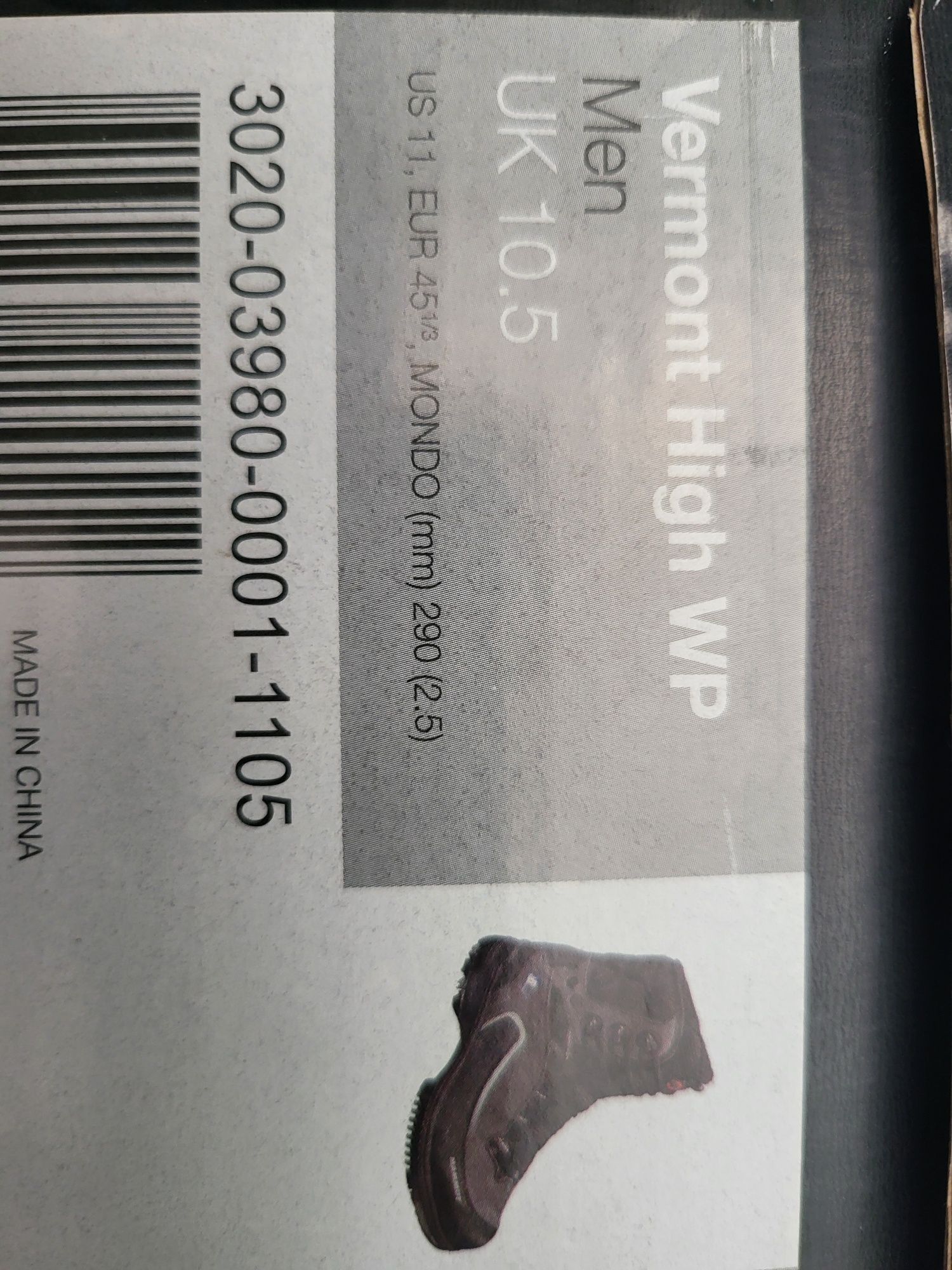 Mammut Vermont High WP  Туристически обувки Мамут Трекинг