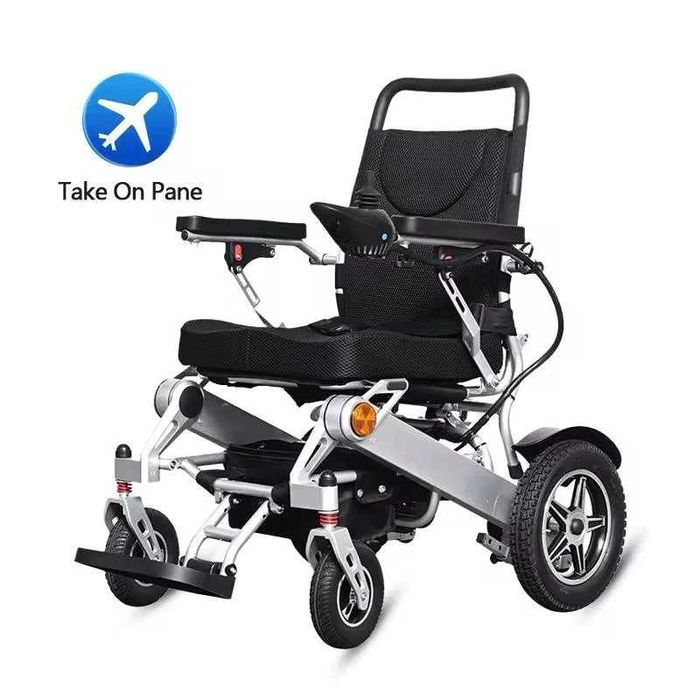 Carucior electric pliabil, cu doua motoare, Model Ek03