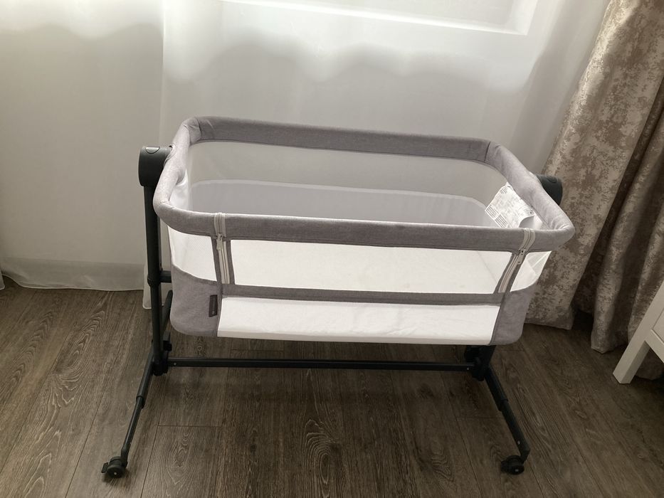 Patut co-sleeper kinderkraft neste up 2 gri
