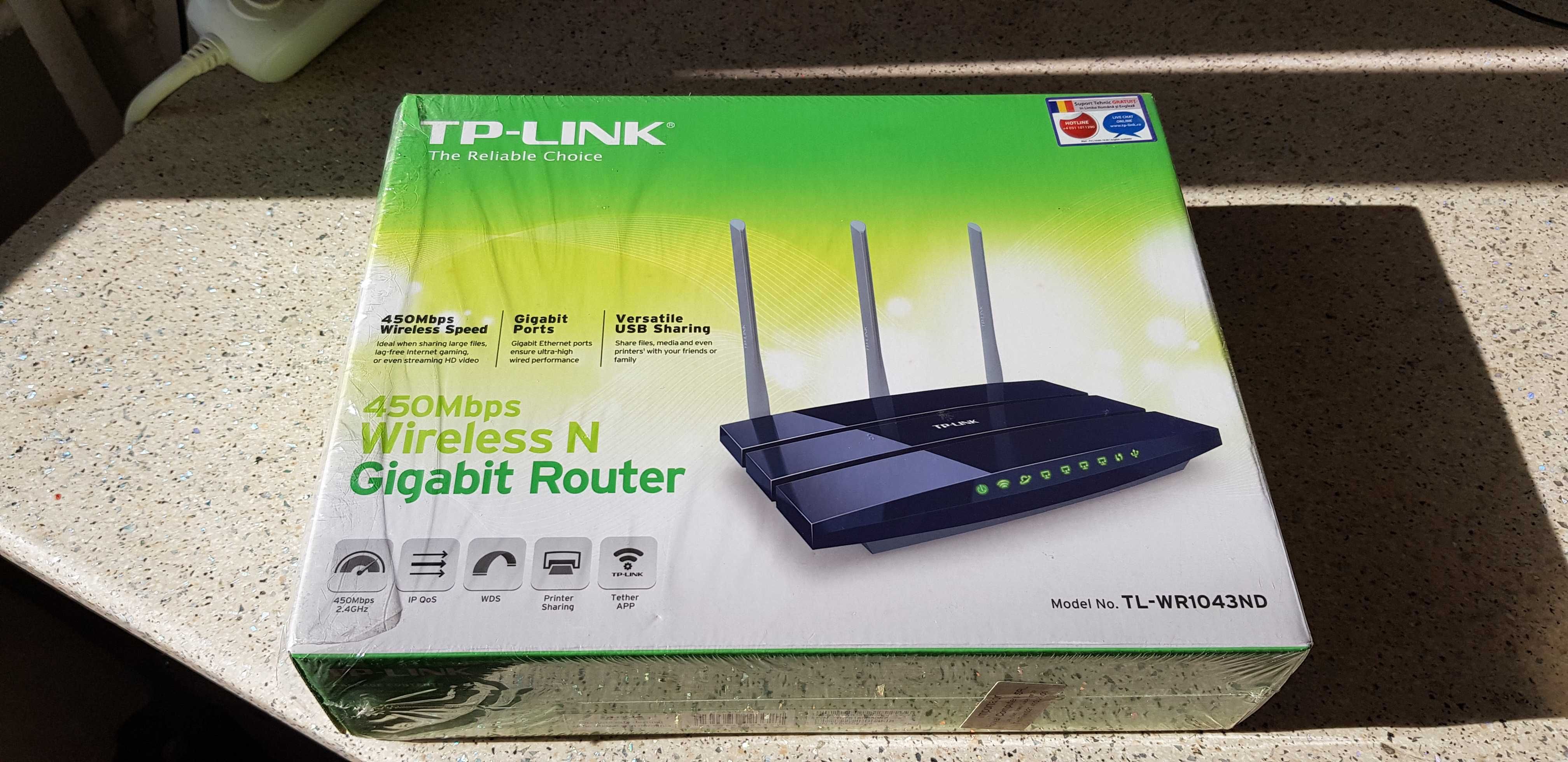 Router Gigabit TP-Link TL-WR1043ND