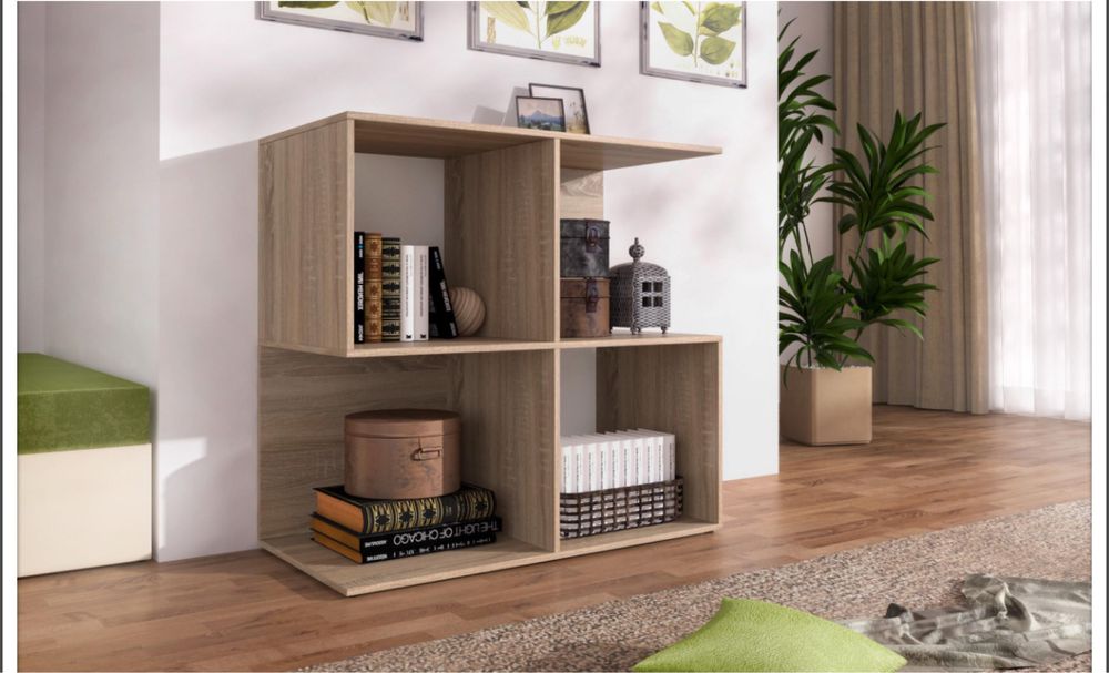 Етажерка Орфи от Виденов КАТО НОВА дъб сонома