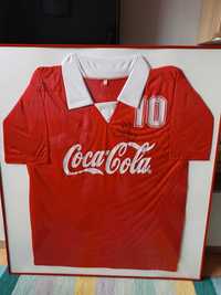 Tricou Vintage Coca-Cola semnat de Hagi