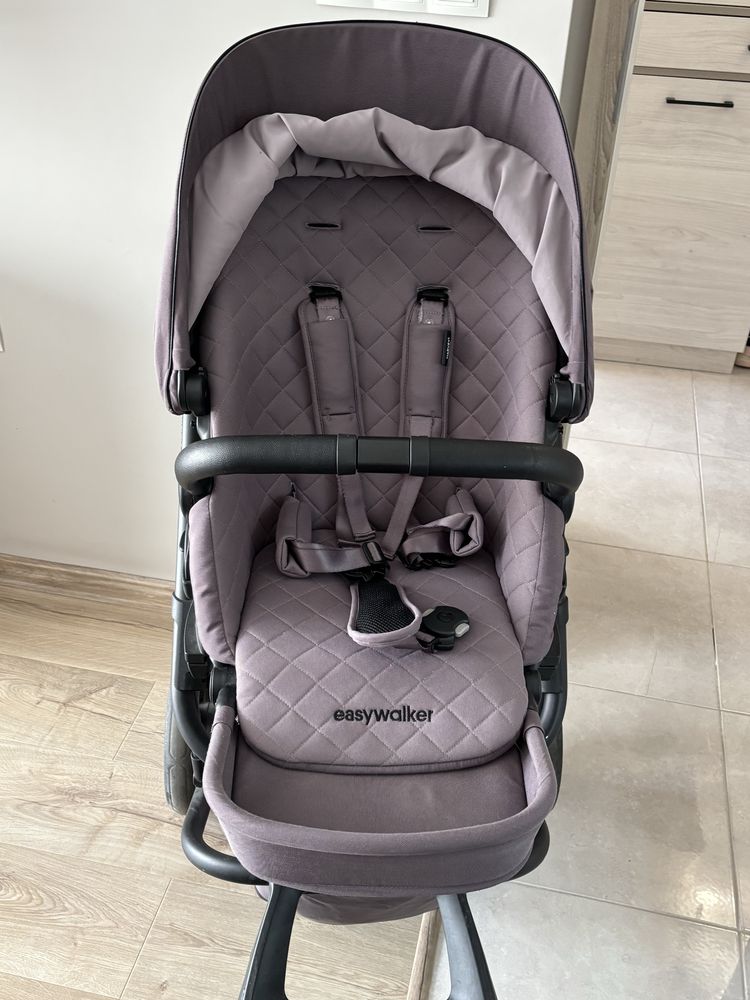 Количка с аксесоари Easywalker Harvey 5 Premium Granite Purple