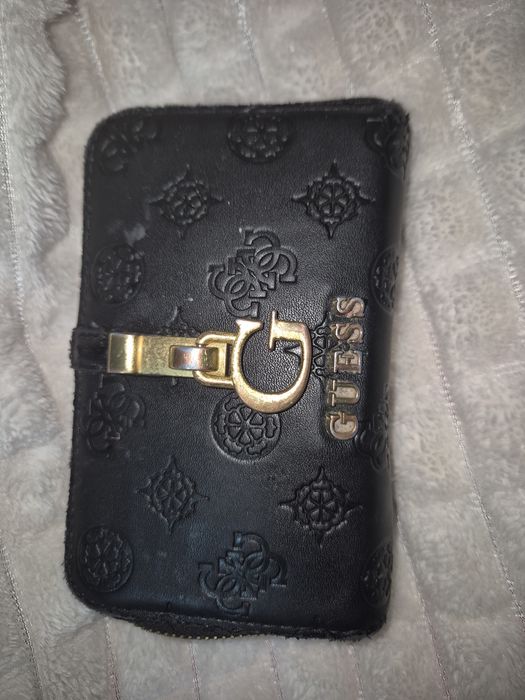 Портмоне guess естествена кожа