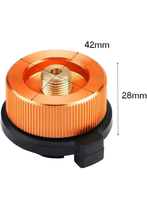 Set 2 Adaptore conversie arzator butelie gaz camping