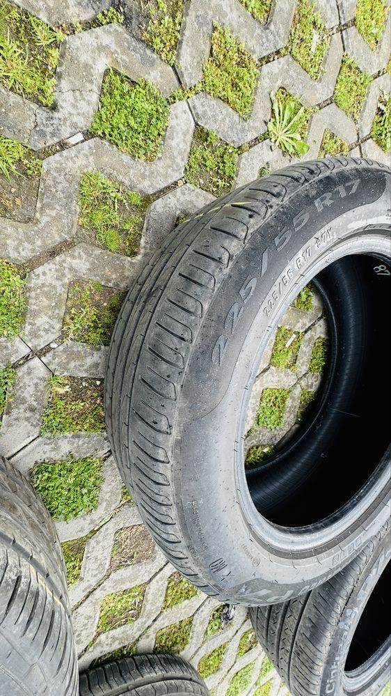 Летни гуми 225/55/17  дот 2023  2 бр Pirelli
