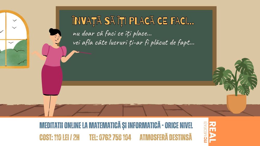 Profesor Matematică / Informatică: Meditații Autorizate - Orice Nivel