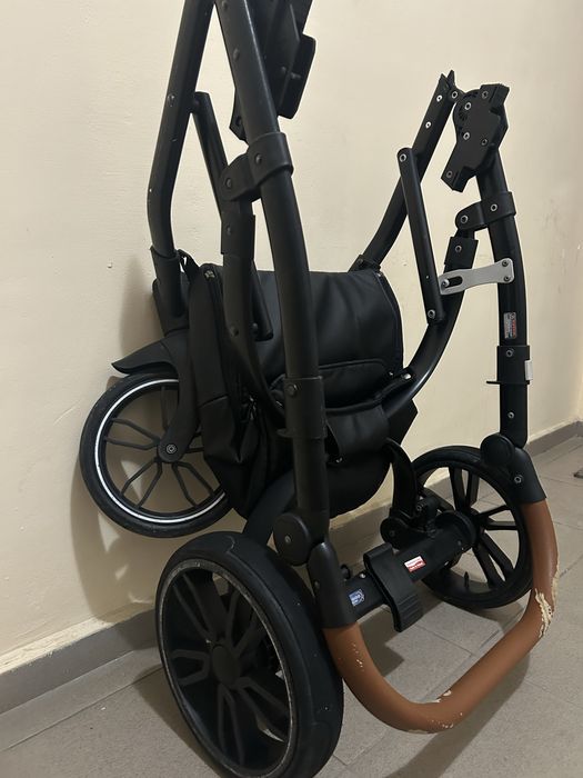 Бебешка количка 3в1 TUTEC кожена