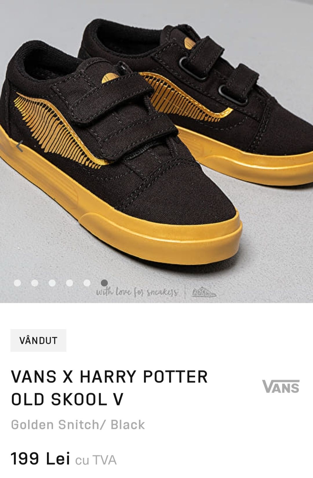 Vând Vans Harry Potter 21