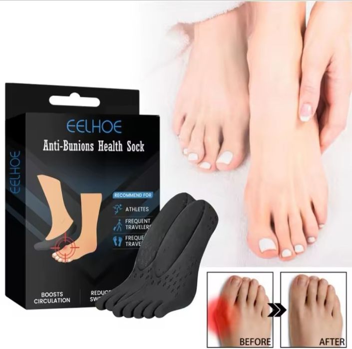 Ортопедични чорапи за изкривяване на палеца и изпъкнали кокалчета