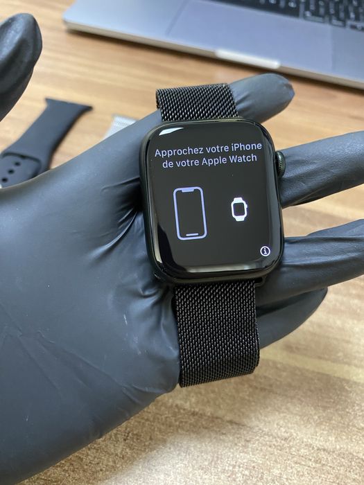 Apple Watch Seria 7 / 45 mm / GPS + cellular / Green / Nou |