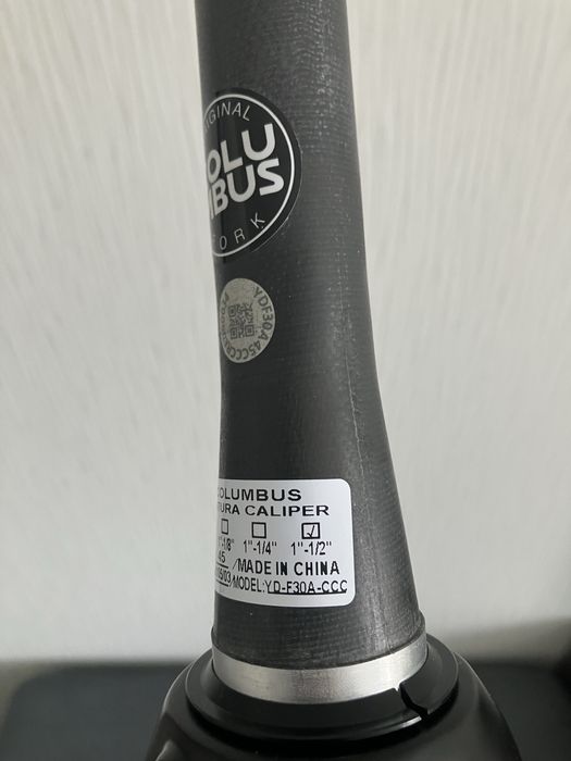 Карбон вилка columbus futura caliper