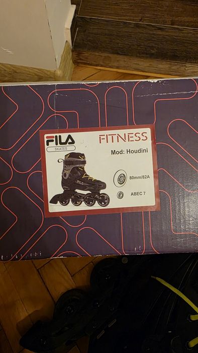 Role FILA Houdini Black/Grey/Lime