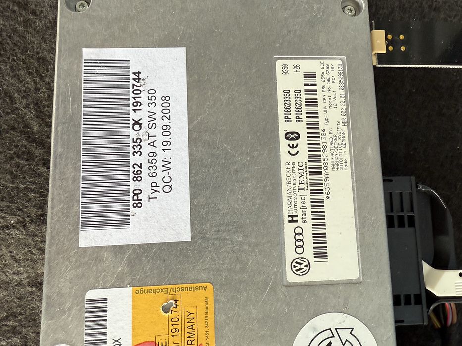 Блутут bluetooth за Audi A3 Ауди А3 8P0862335q