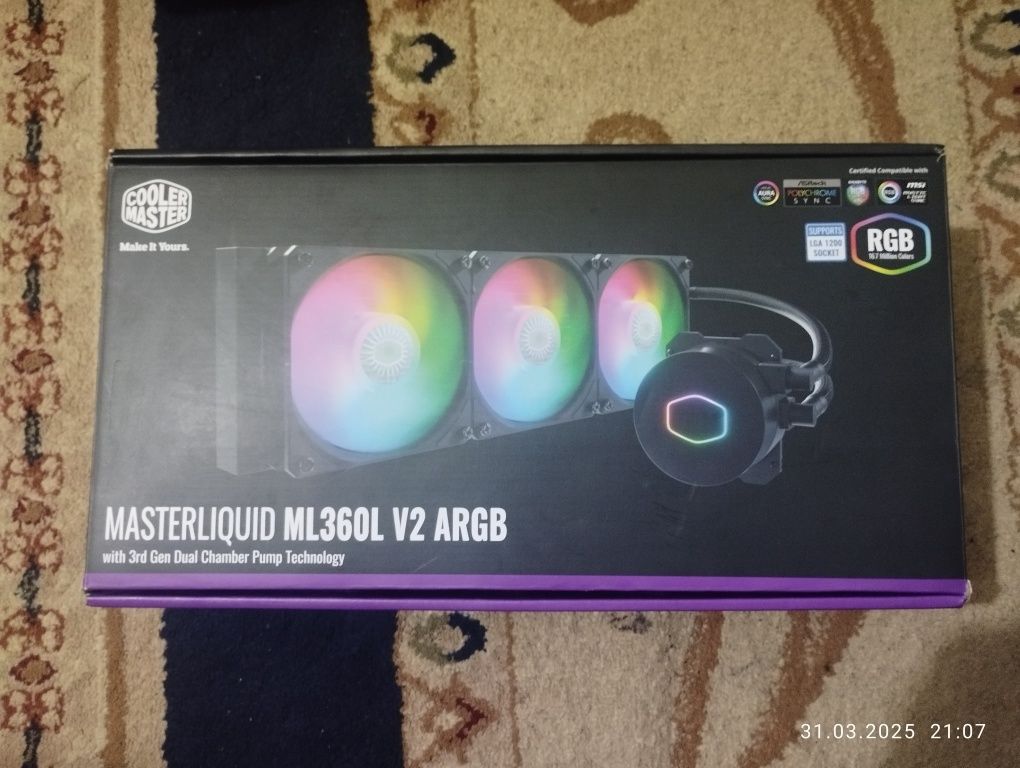 Cooler master ml360 сво