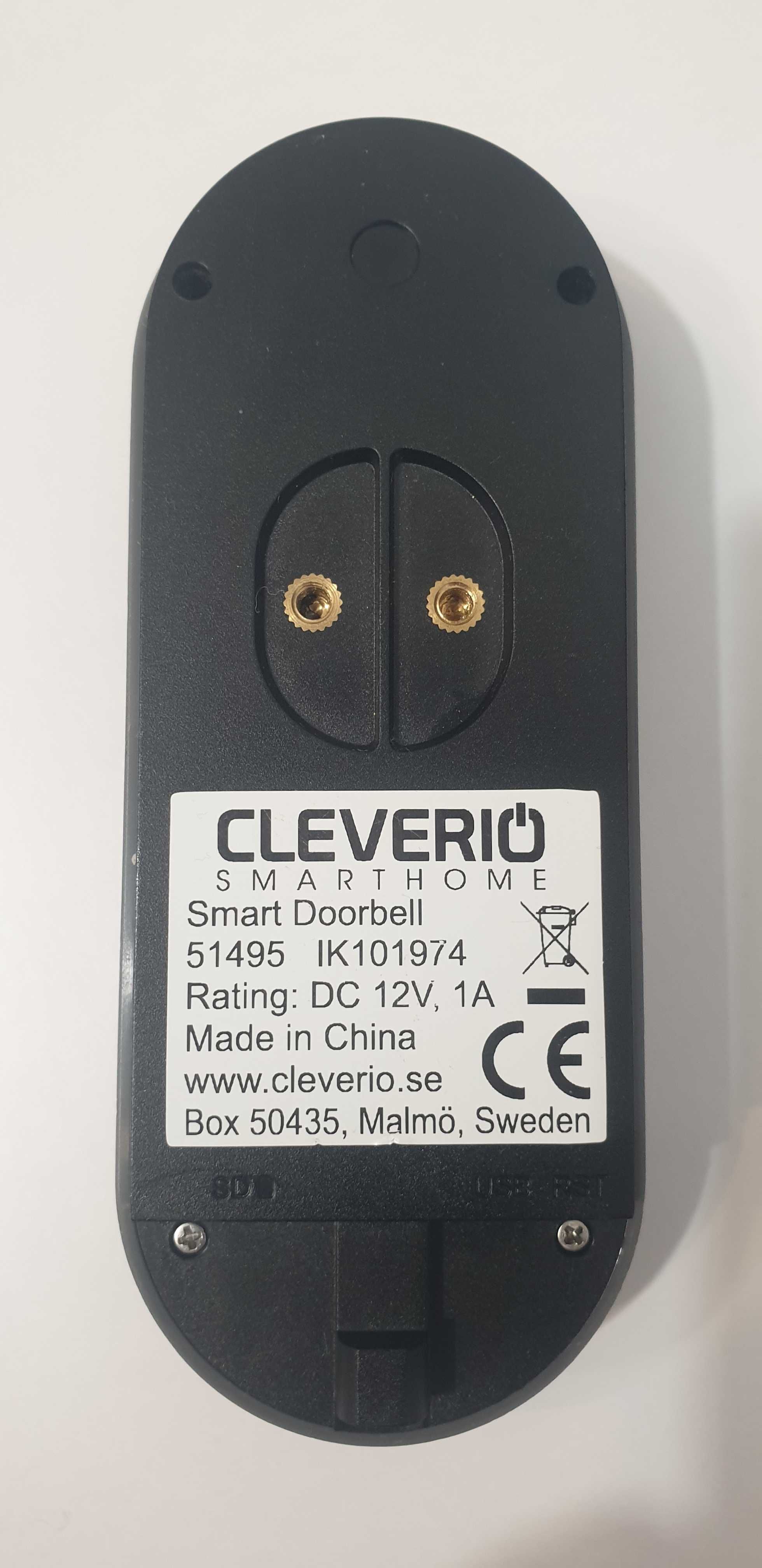 Videointerfon smart doorbell Cleverio