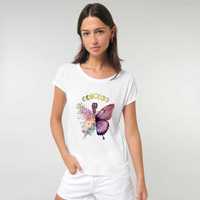 Раздвижени Дамски тениски с Различни щампи, Пеперуди, Цветя