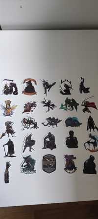 Set 50 stickere Bloodborne/Elden ring/Dark souls