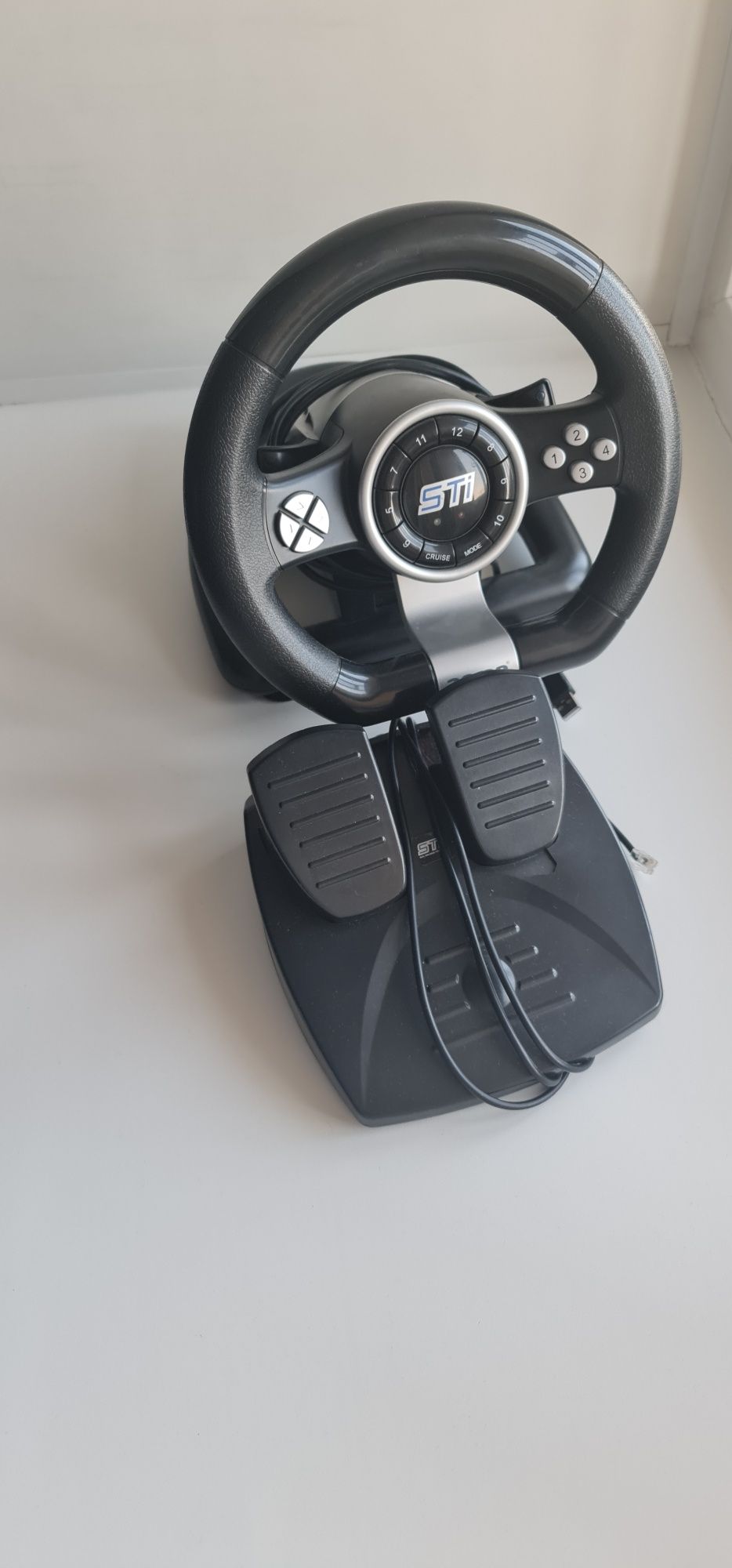 Игровой руль Acme Racing wheel STi +педали