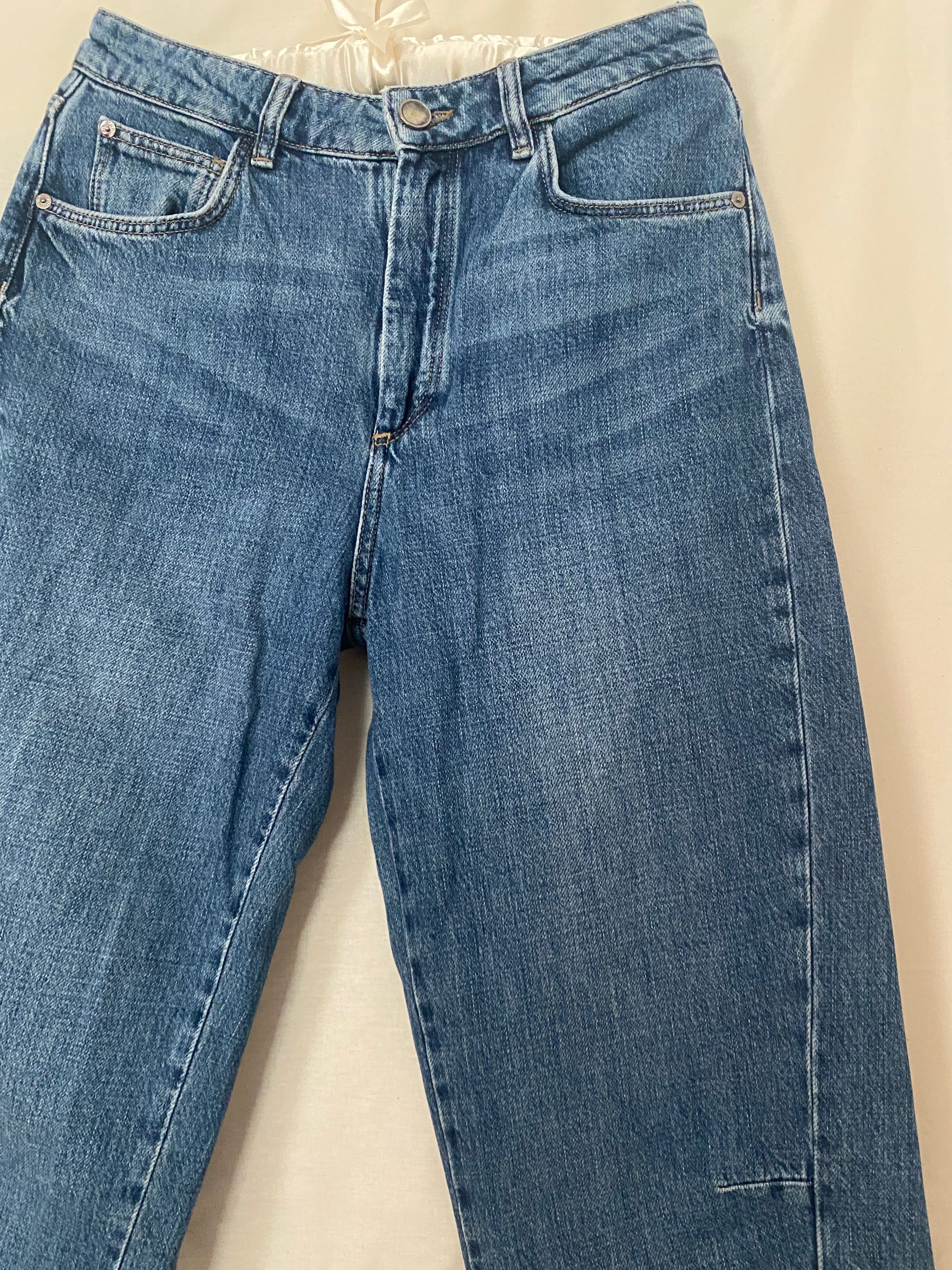 Дънки Massimo Dutti, 38 размер, широк модел