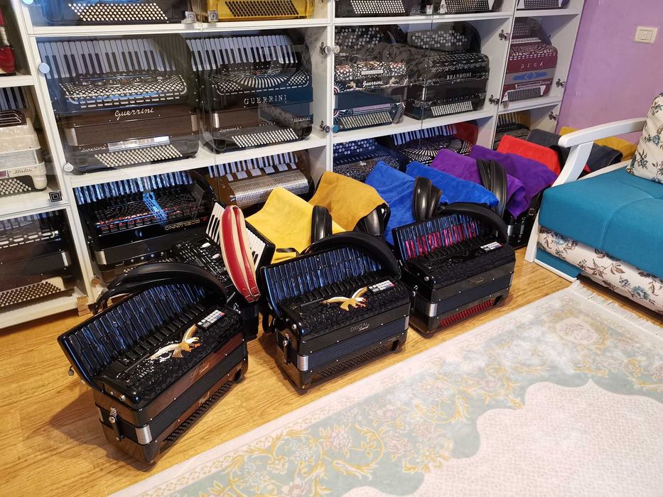 Acordeoane Digital Usoare cu Implant Midi JuziSound