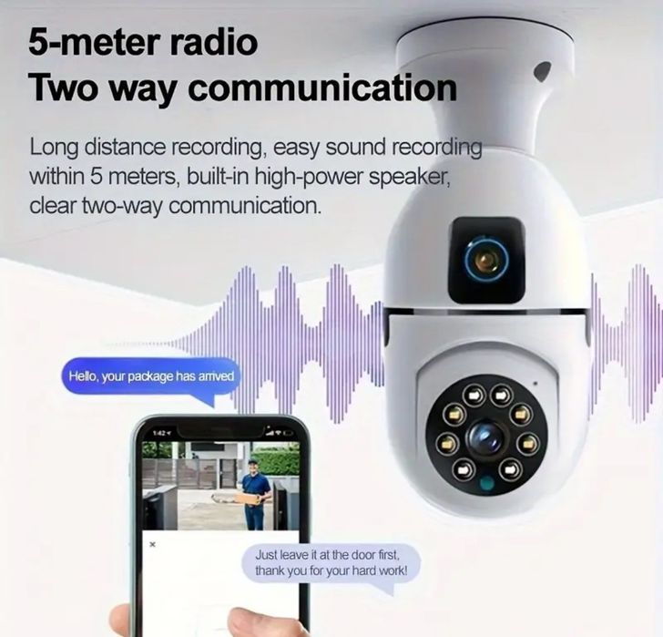 Камера двойна  WIFI