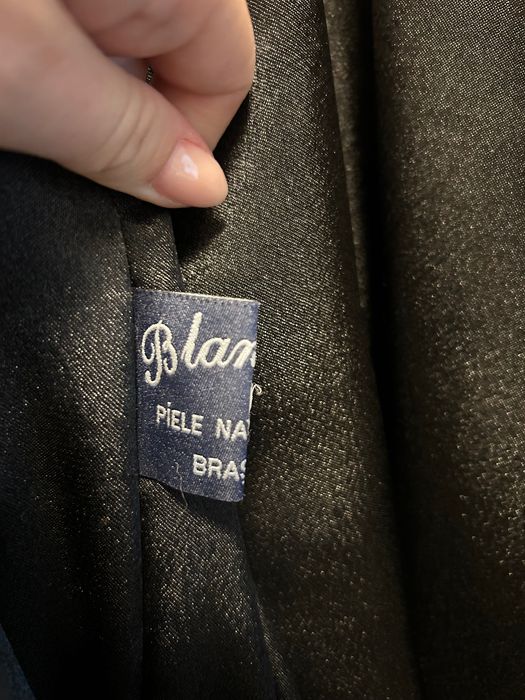 Haina de blana naturala vulpe Blancris