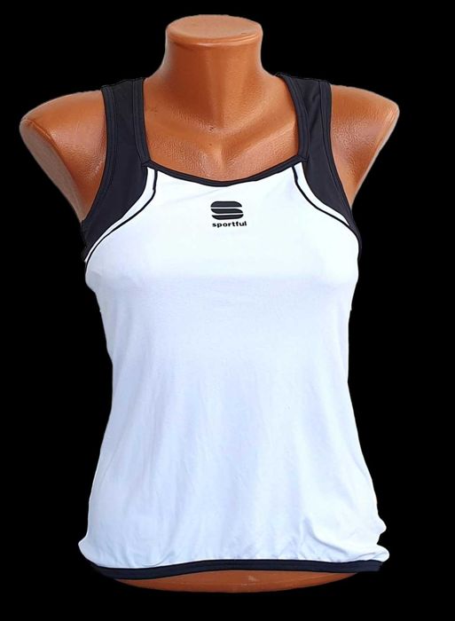 Maiou Tehnic,Sportful,Dama,Alb/Negru,Marime L MR012