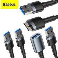 Baseus Cafule Cable USB3.0 Male TO USB3.0 TO Micro-B TO USB3.0 Female