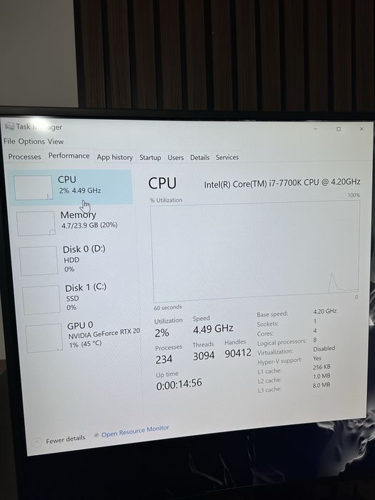 PC gaming i7700k