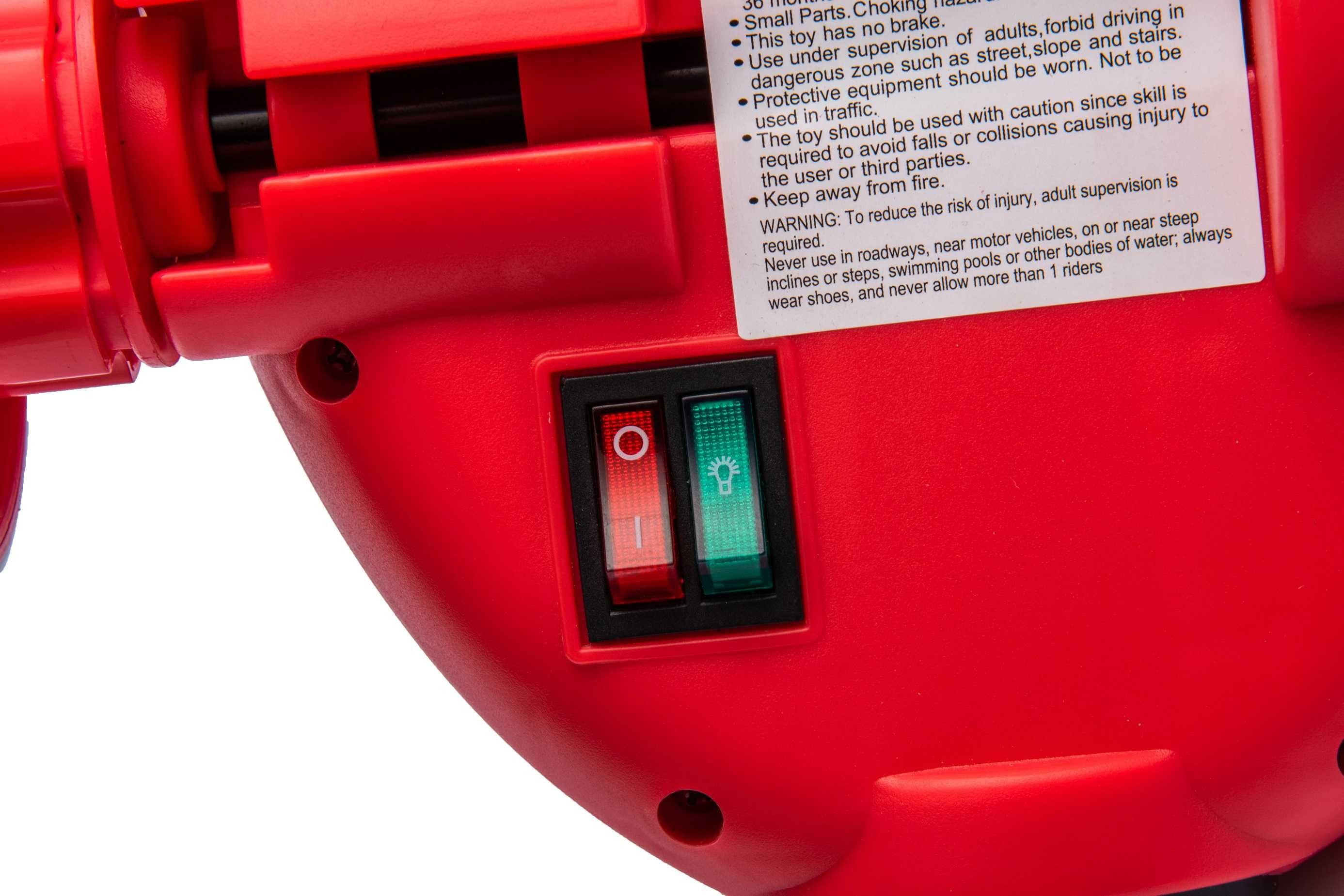Trotineta electrica pt. copii, Kinderauto Aquamist, 30W, 6V 4.5Ah RED