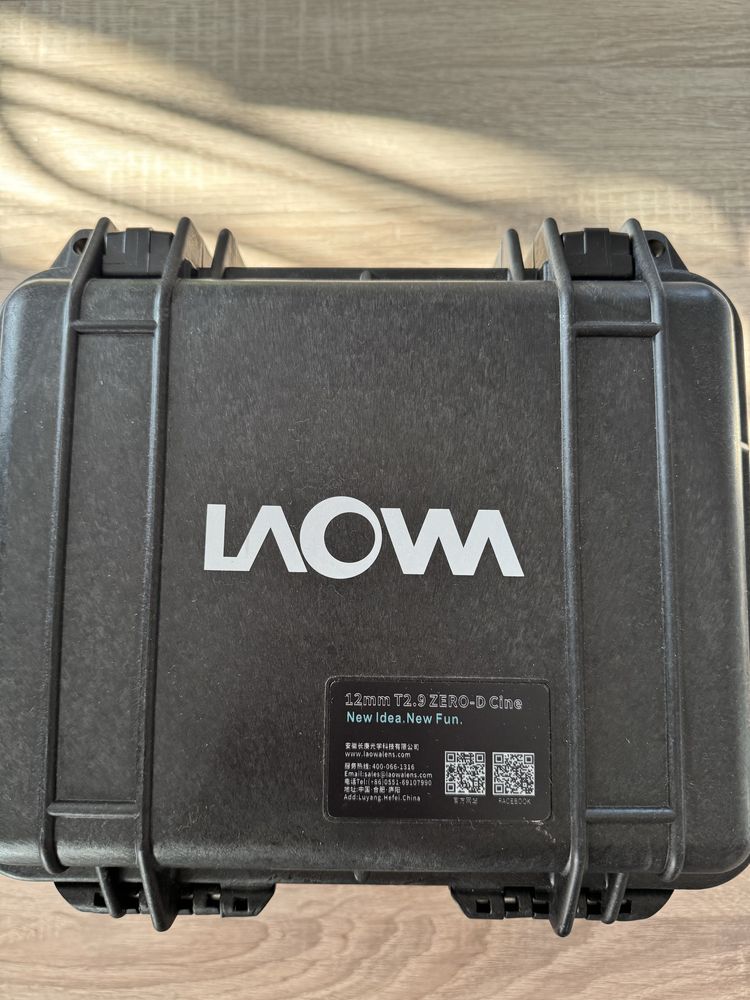 Laowa 12mm T/2.9 Zero-D Cine PL Mount