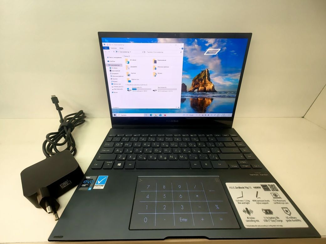 Хб! Asus ZenBook Flip 13 Перфектен.