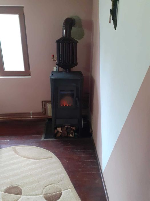 Termosemineu pe lemne, brichete, carbune Ferroli Mirano H, 22 kW