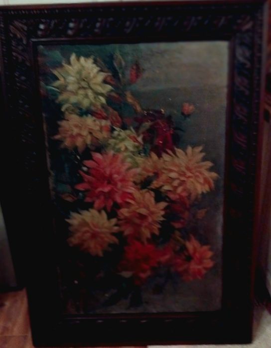 Tablou pictura in ulei antic