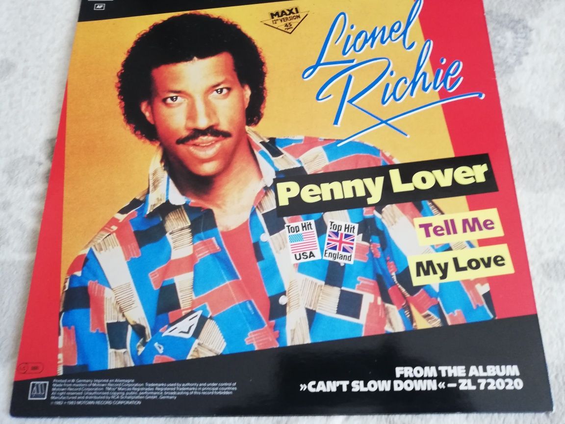 Disc vinil pick up nou Lionel Richie - Penny lover