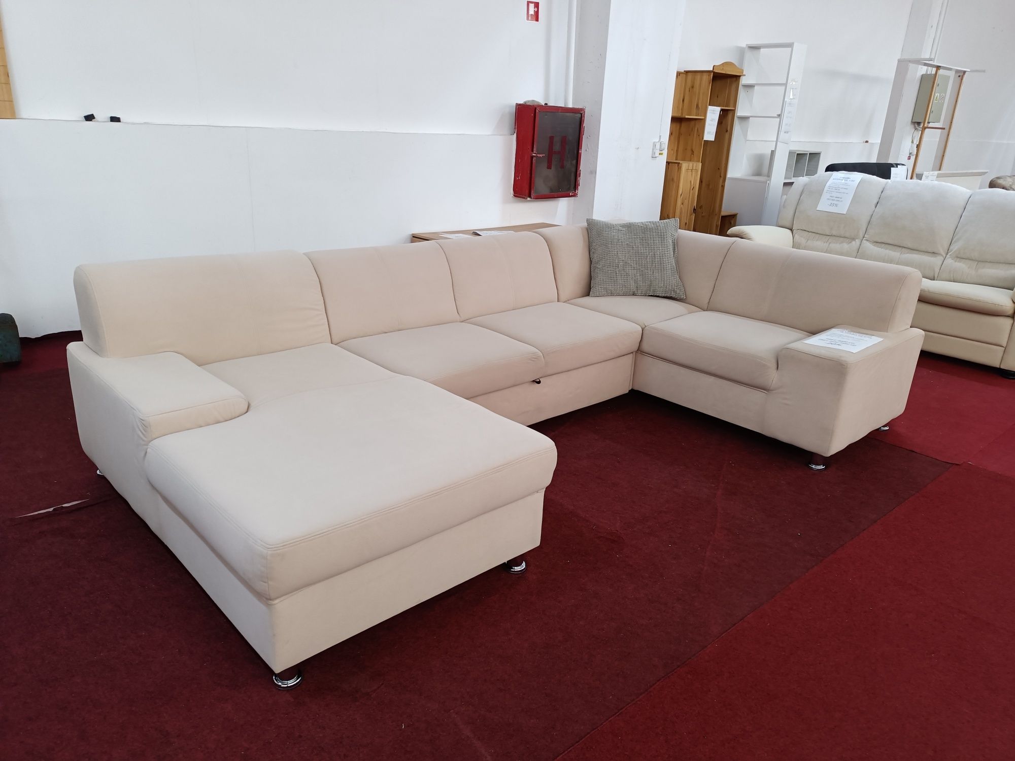 Canapea /Colțar Extensibil in forma de U, 300 cm lungime, Discount