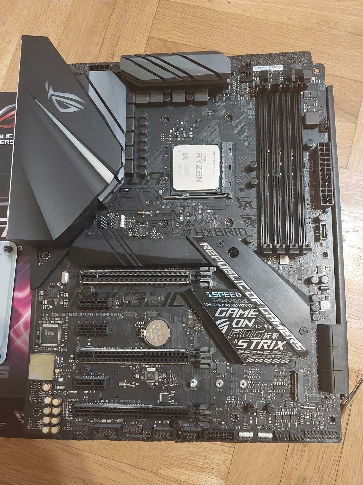AMD Ryzen 7 5700X + Asus ROG StriX X470-F Gaming