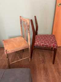 Мебель б/у: стулья 5 шт, 3 тумбочки, барный стул, 2 столика, полка.